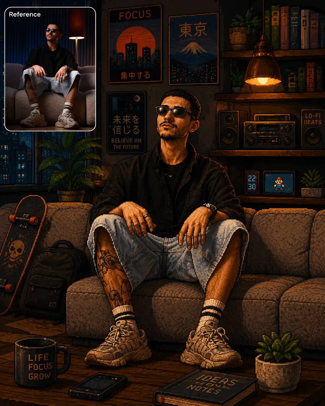 Pixel style